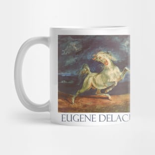 Horse Frightened by a Storm by Eugène Delacroix Mug